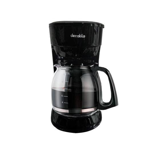 Cafetera de Goteo 12 Tazas (1.8 L) Negra Decakila KUCF036B