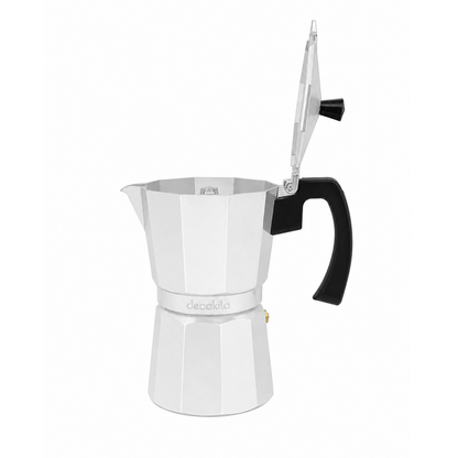 Cafetera de Expresso Italiana 9 Tazas de Aluminio Decakila KMCF025M (Caja de 12 piezas)