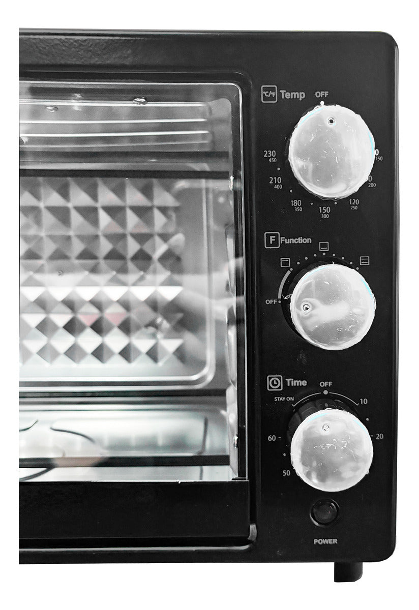 Horno Tostador Eléctrico 22 L Negro Decakila Kuev023b
