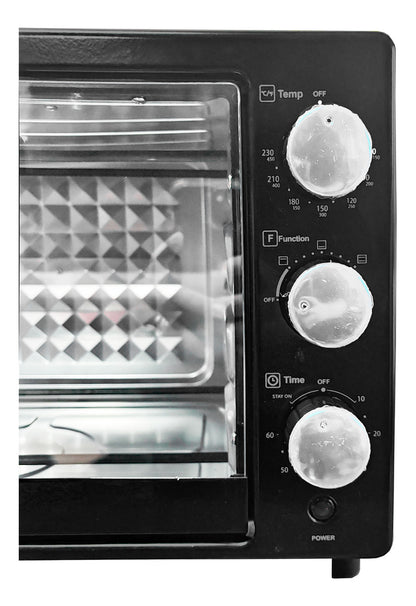 Horno Tostador Eléctrico 22 L Negro Decakila Kuev023b