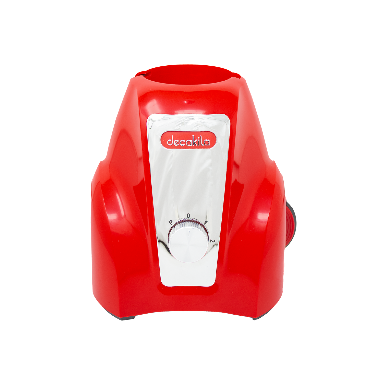Licuadora 2 Velocidades Vaso de Plástico 1.5 L Inalámbrica de Batería Roja Decakila KMJB049R (Caja de 4 Piezas)