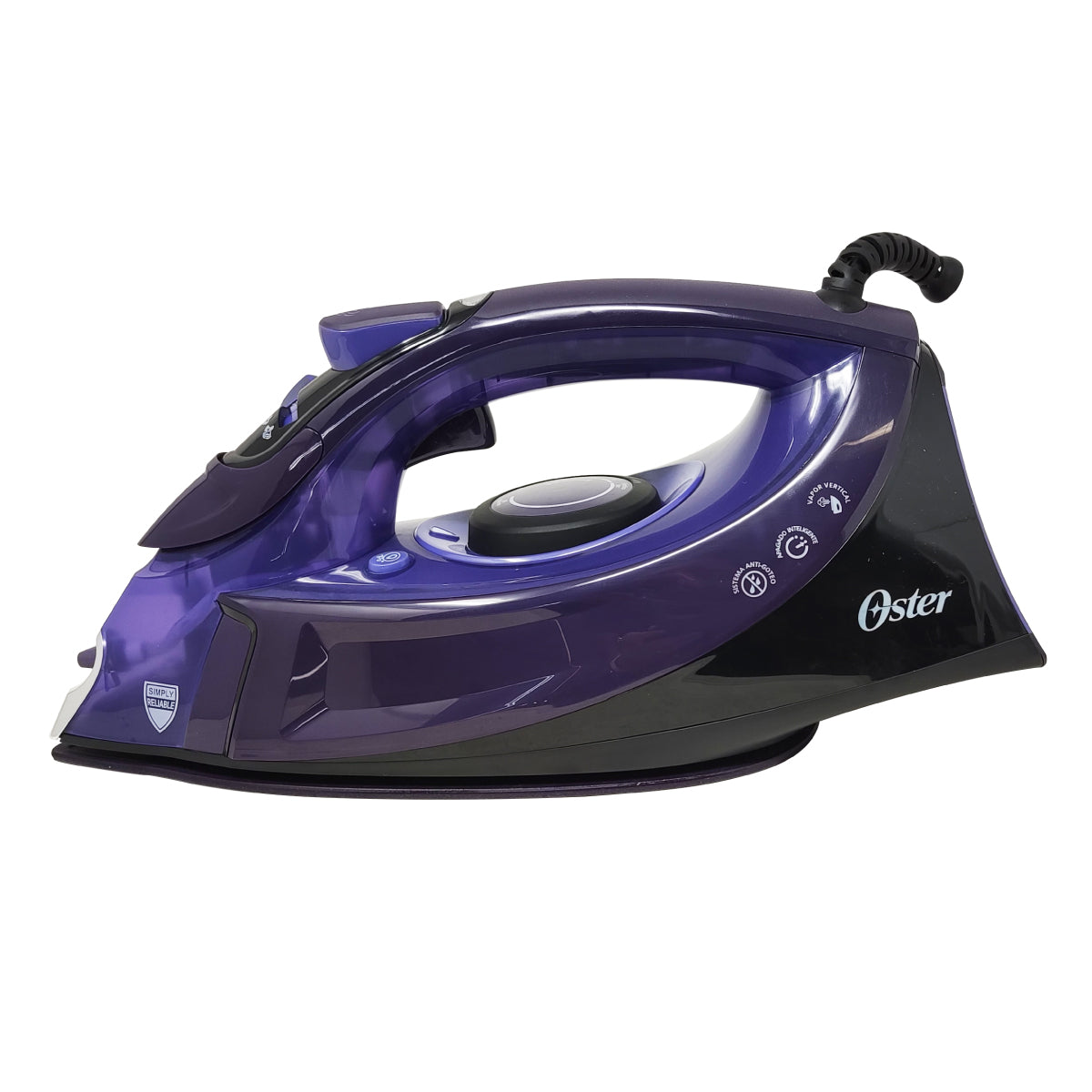 Plancha De Vapor Turbo Steam Morada Oster GCSTCS-400-013 (2074703) (Caja de 6 Piezas)