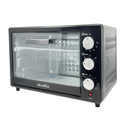 Horno Tostador Eléctrico 22 L Negro Decakila Kuev023b