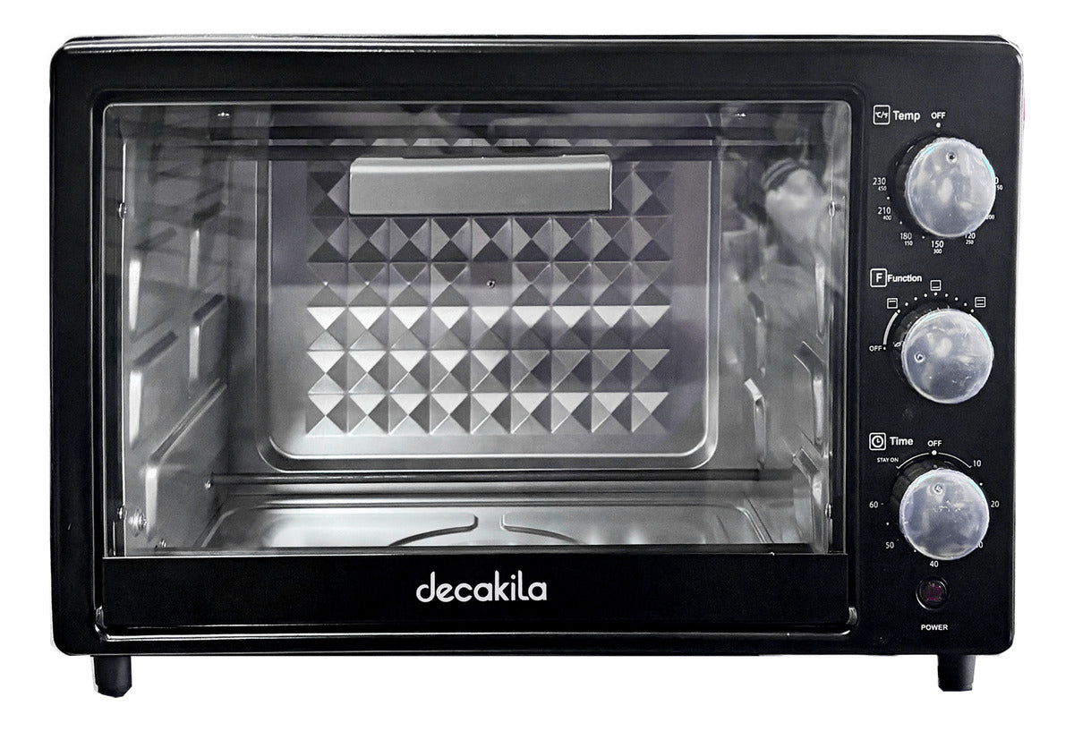 Horno Tostador Eléctrico 22 L Negro Decakila Kuev023b