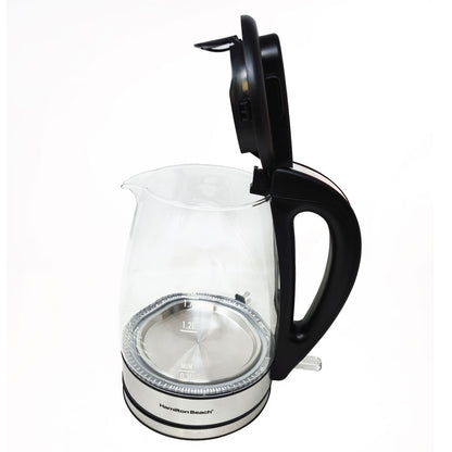 Hervidor de Agua 1.7 L con Iluminación Hamilton Beach 40865