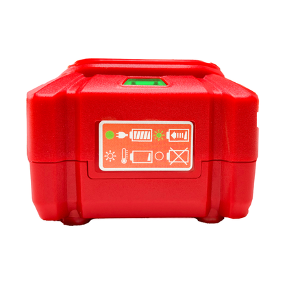 Procesador de Alimentos 1.25 L Inalámbrico con Batería Recargable Rojo Decakila KUMG027R (Caja con 4 piezas)