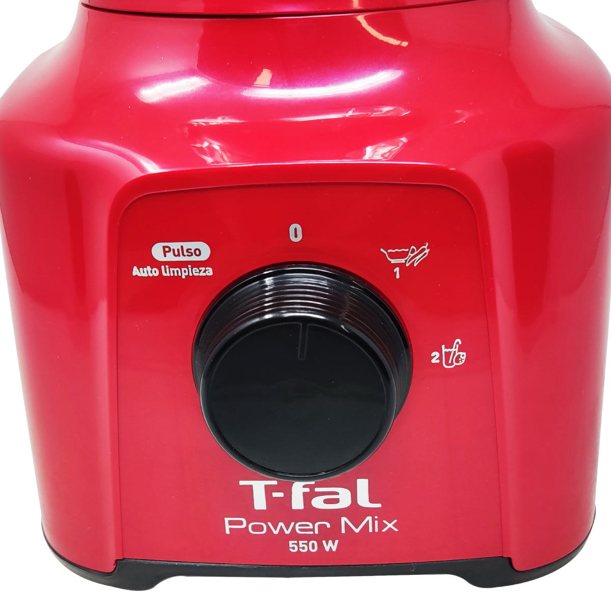 Licuadora 2 Velocidades Vaso De Vidrio Powermix Roja T-fal LN2835MX (Paquete con 3 Piezas)