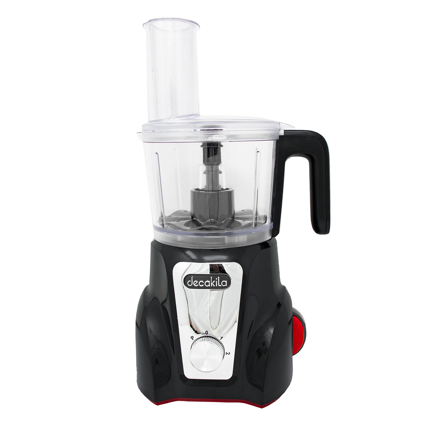 Procesador de Alimentos 1.25 L Inalámbrico con Batería Recargable Negro Decakila KUMG027B (Caja de 4 Piezas)