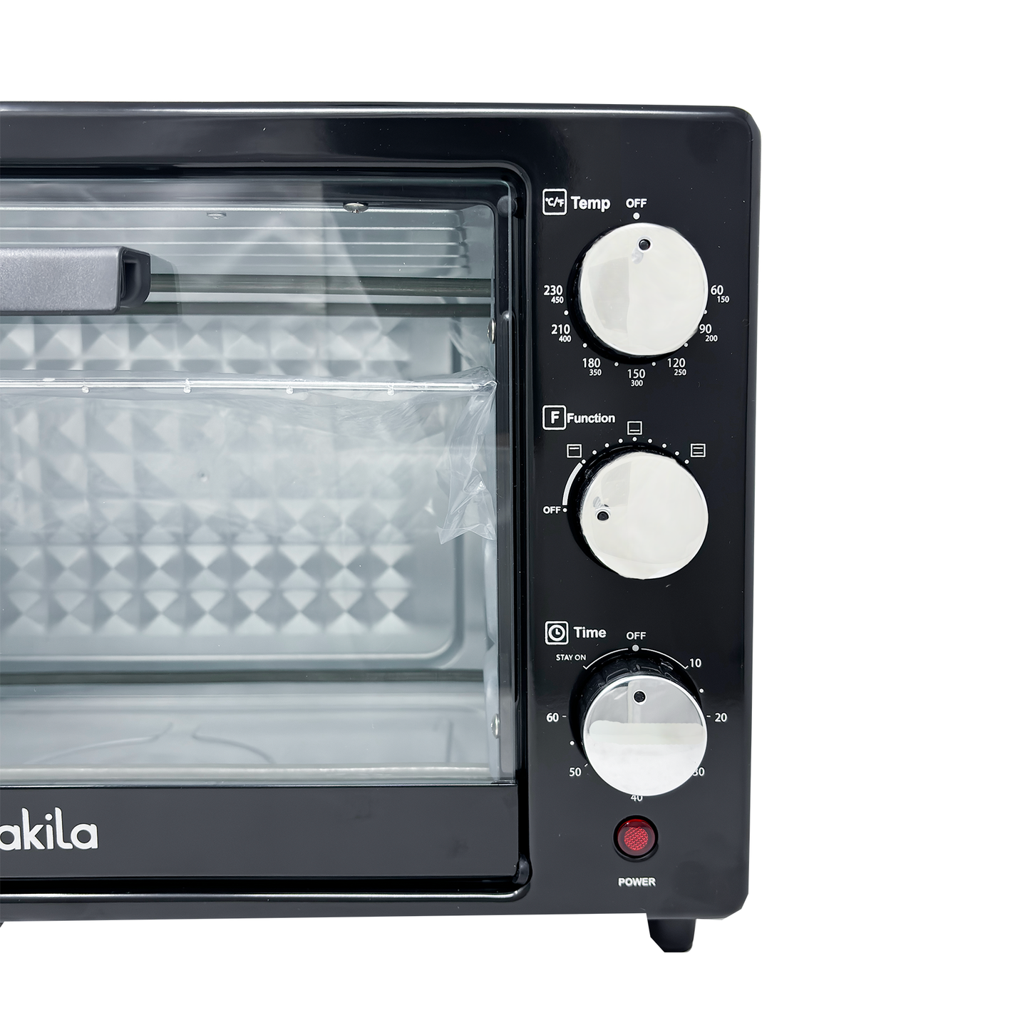Horno Tostador Eléctrico 22 L Negro Decakila Kuev023b