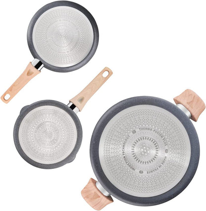 Batería de Cocina 5 Piezas Natural Force T-Fal G2669182