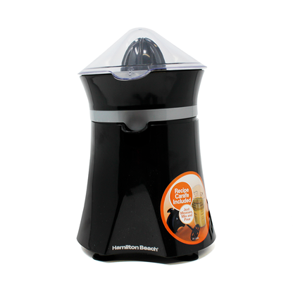 Exprimidor de Cítricos Motor Reversible FreshMix™ Negro Hamilton Beach 66333 (Caja con 2 Piezas)