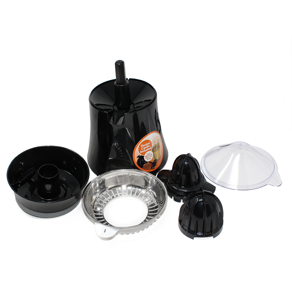 Exprimidor de Cítricos Motor Reversible FreshMix™ Negro Hamilton Beach 66333 (Caja con 2 Piezas)