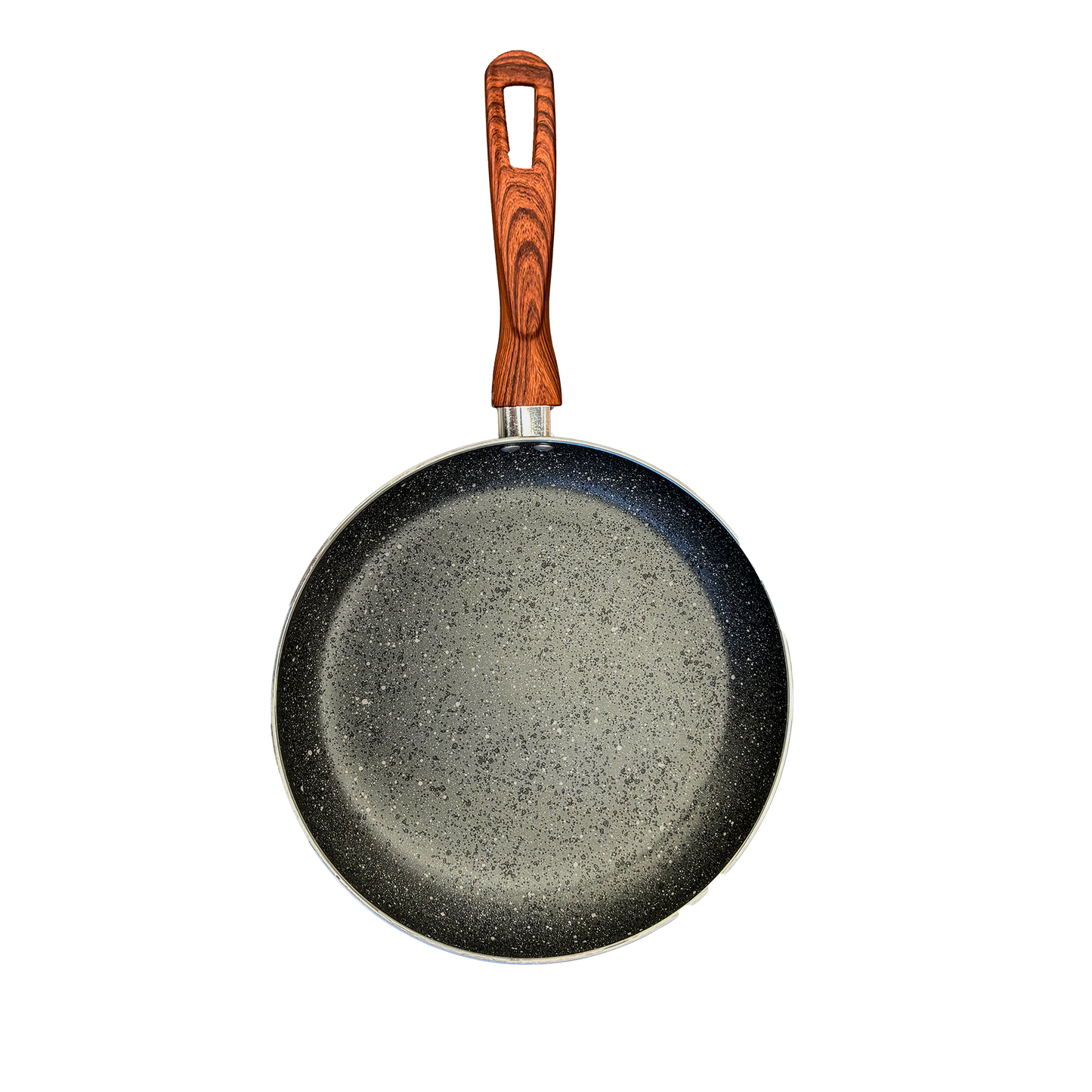 Sartén 28 cm Antiadherente Stone 360° Mango Tipo Madera Lamex 6646-0