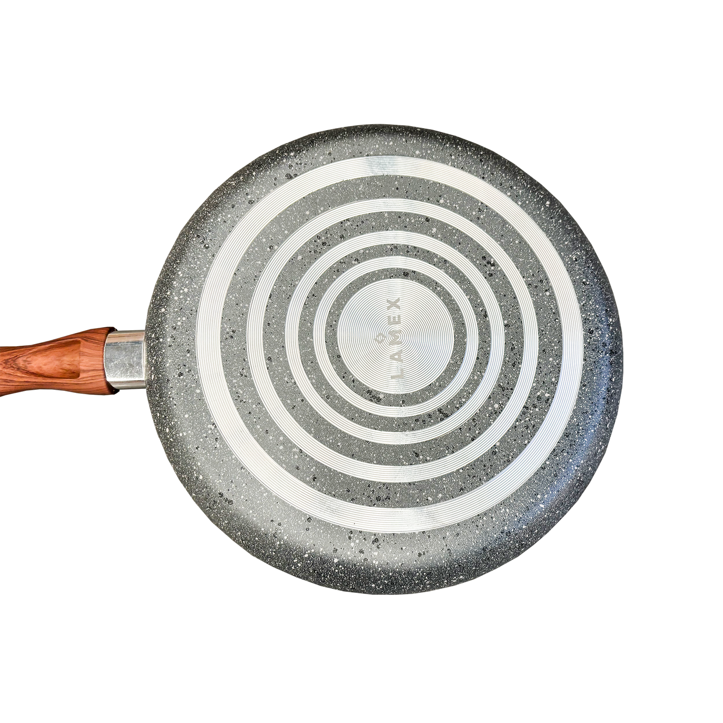 Sartén 28 cm Antiadherente Stone 360° Mango Tipo Madera Lamex 6646-0