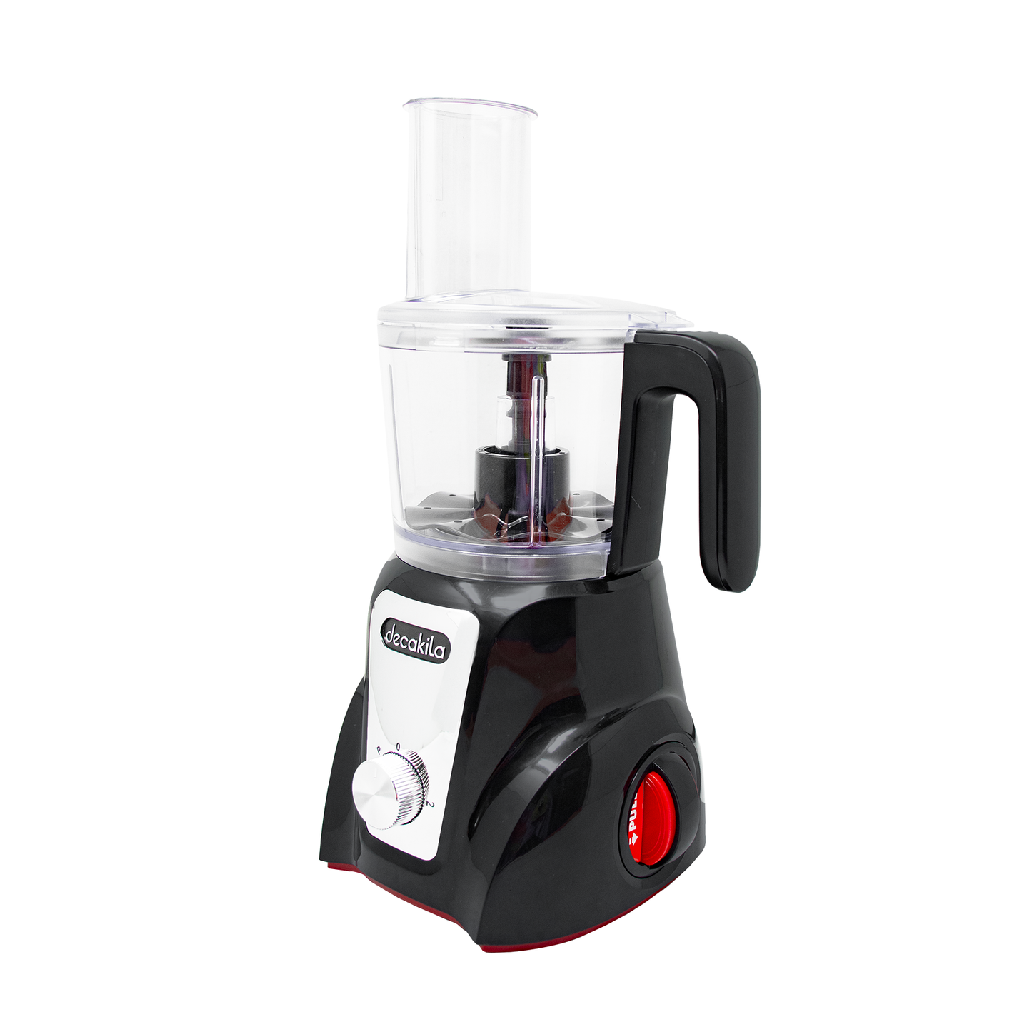 Procesador de Alimentos 1.25 L Inalámbrico con Batería Recargable Negro Decakila KUMG027B (Caja de 4 Piezas)