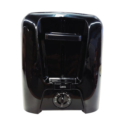 Tostador de Pan 2 Rebanadas Negro y Acero Inoxidable 22614R (Caja de 2 Piezas)