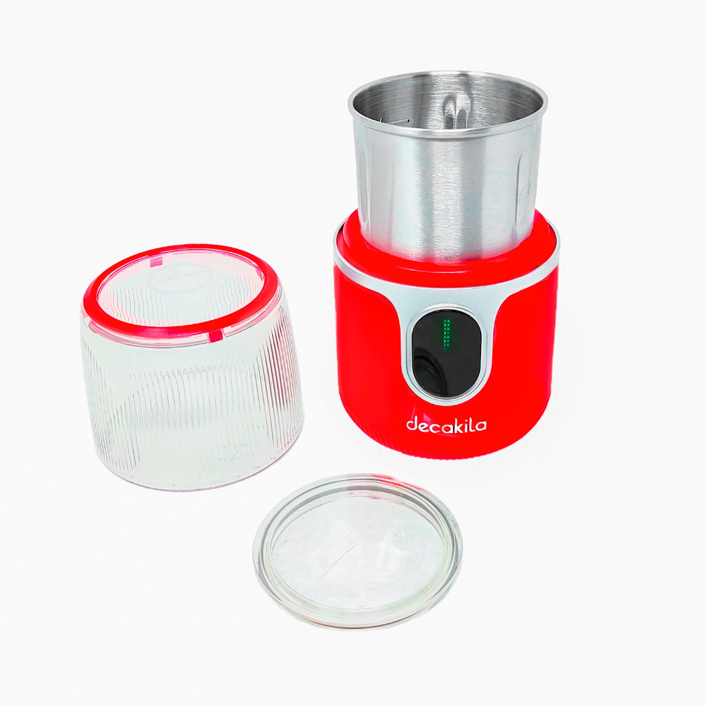 Molino de Café rojo Inalámbrico Decakila KMCF022R (Caja con 12 piezas)