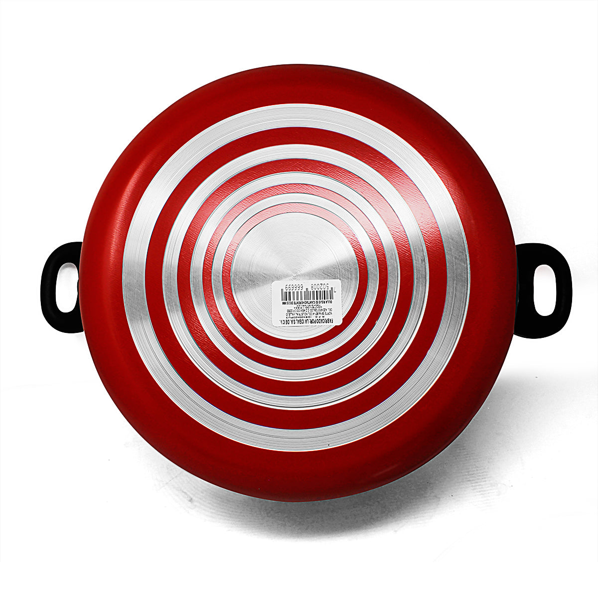 Olla 32 cm con Antiadherente Roja Lamex 6669-9