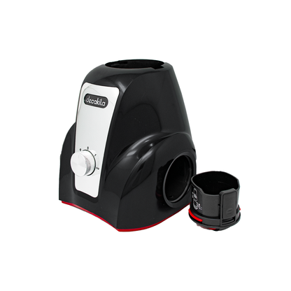 Licuadora 2 Velocidades Vaso de Plástico 1.5 L Inalámbrica con Batería Recargable Negro Decakila KUJB051B (Caja de 4 Piezas)
