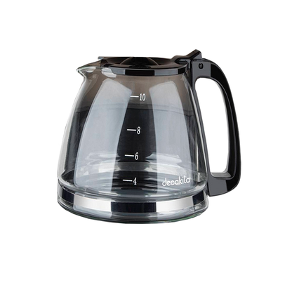 Cafetera de Goteo 10 Tazas (1.25 L) Negra Decakila KUCF001B