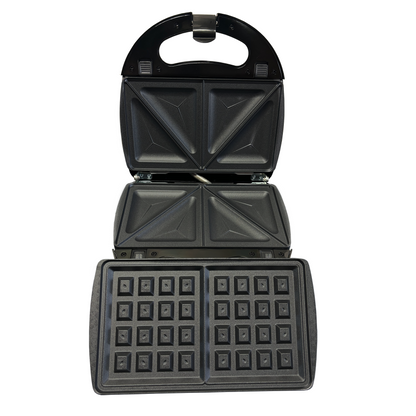 Sandwichera 3 en 1 Placas Intercambiables 750 W Decakila KUEC048M