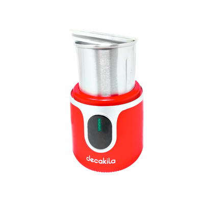 Molino de Café rojo Inalámbrico Decakila KMCF022R (Caja con 12 piezas)