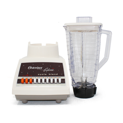 Licuadora 10 Velocidades Vaso de Plástico Galaxy Almendra Osterizer Oster 869-16G