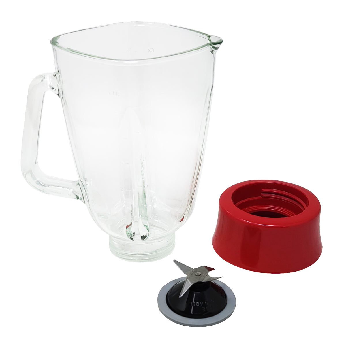 Licuadora 2 Velocidades Vaso De Vidrio Powermix Roja T-fal LN2835MX (Paquete con 3 Piezas)