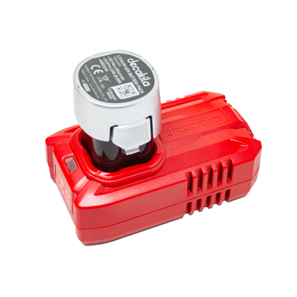 Batidora de Inmersión 5 Velocidades Inalámbrica con Batería Recargable Roja Decakila KUJB048R (Caja de 10 Piezas)