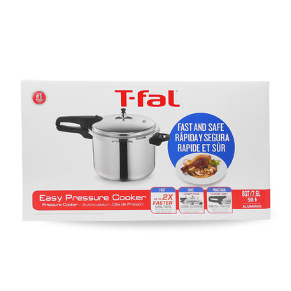 Olla De Presión Express 8 Q Easy Pressure Cooker T-fal 92180PC