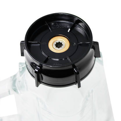 Licuadora 1 Velocidad + Pulso Vaso de Vidrio Roja Oster BLST4126-013 (2114101) (Paquete de 4 Piezas)