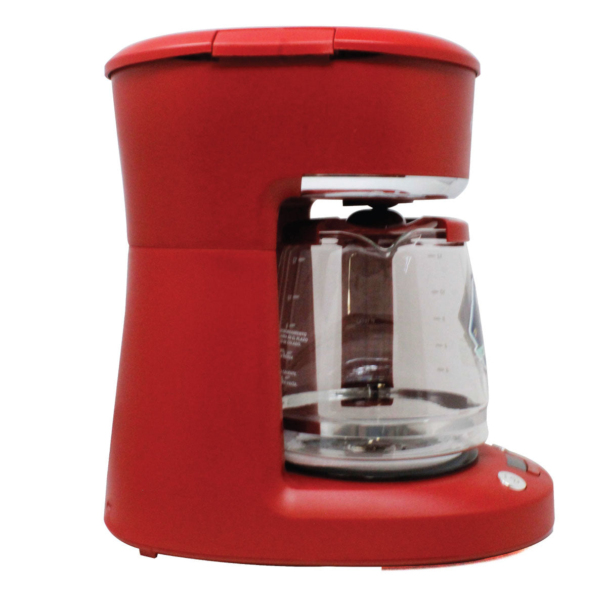 Oster® Cafetera de 12 tazas roja sistema programable con reloj digital BVSTDCP12R013 Paquete 2 piezas