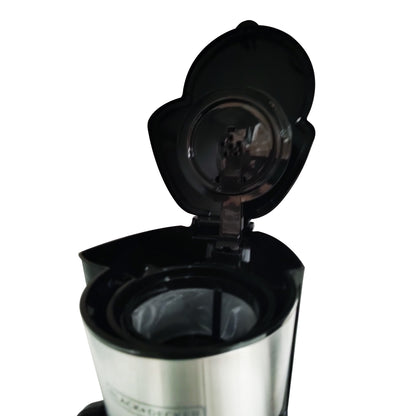 Cafetera 5 Tazas 4 en 1 con Vaso Black and Decker CM0755S-MX