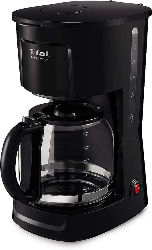 Cafetera de Goteo 12 Tazas Heliora Grande T-fal CM1408MX