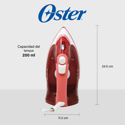 Plancha De Vapor Suela Cerámica Rojo Oster GCSTBS5053-013 (2140145)