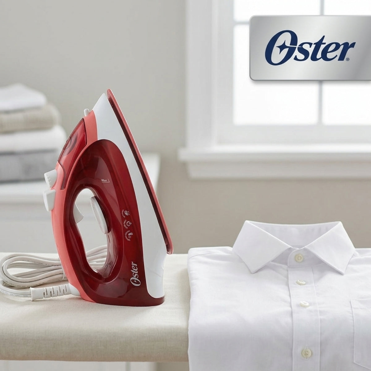 Plancha De Vapor Suela Cerámica Rojo Oster GCSTBS5053-013 (2140145)