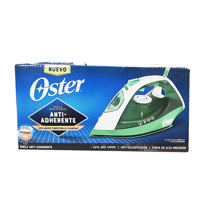 Plancha De Vapor Suela Antiadherente Verde Oster GCSTBS6001-013 (2115014) (Caja de 6 Piezas)