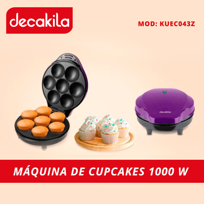 Máquina para Cupcakes Decakila KUEC043Z (Paquete con 8 piezas)