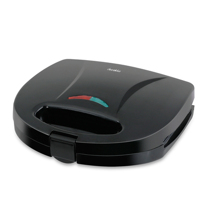 Sandwichera 2 Panes 750 W Negro Decakila KUEC046B