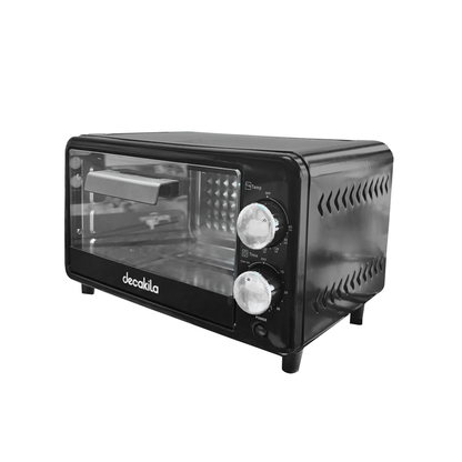 Horno Tostador Eléctrico 10 L Negro Decakila KUEV022B (Caja con 4 Piezas)