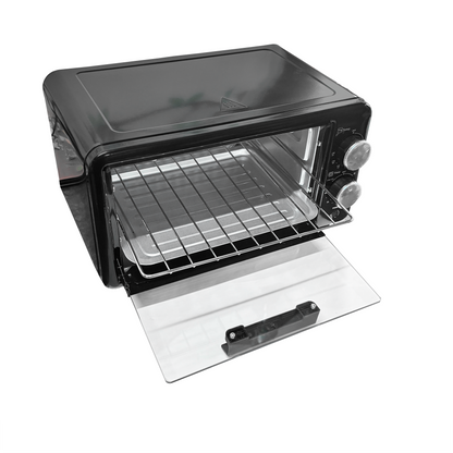 Horno Tostador Eléctrico 10 L Negro Decakila KUEV022B (Caja con 4 Piezas)