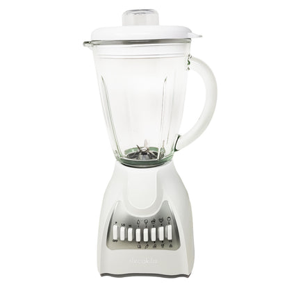 Licuadora 10 Velocidades Vaso Vidrio Blanca Decakila KUJB046W