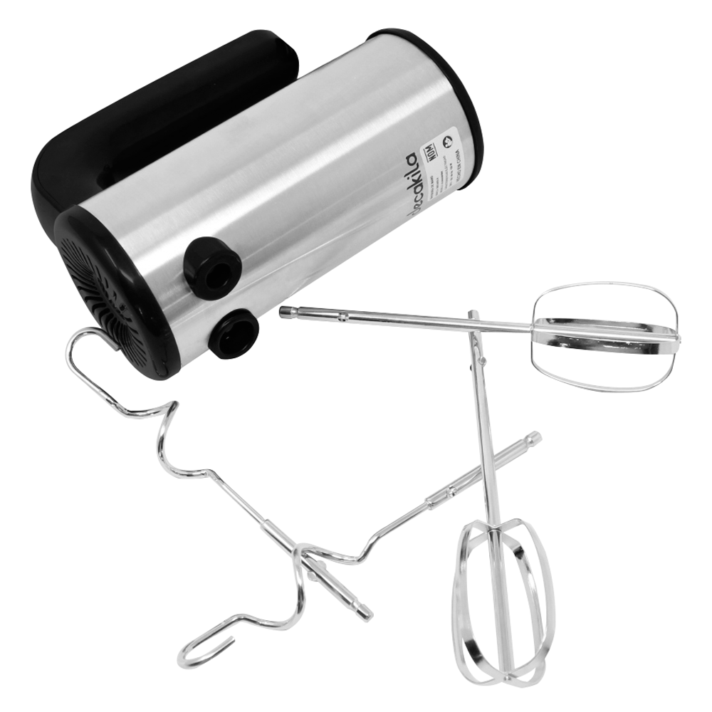 Batidora de Mano 5 Velocidades 150 W Acero Inoxidable Decakila KUMX009M