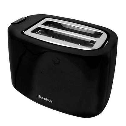 Tostador 2 Rebanadas 750 W Negro Decakila KUTS008B (Paquete con 6 piezas)