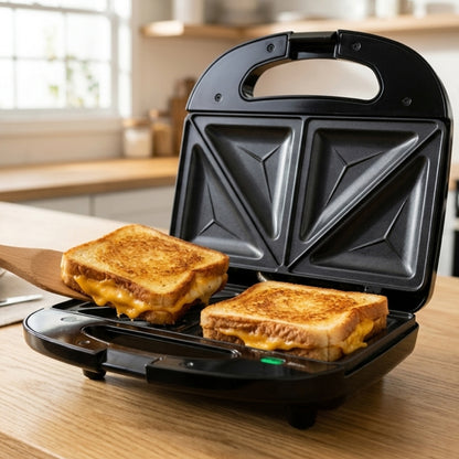 Sandwichera Compacta 2 Rebanadas Negra Oster CKSTSM2885-013