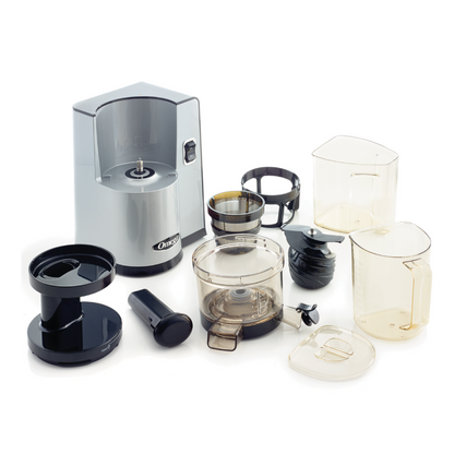 Extractor de Jugo Vertical Prensa Fría Plata Omega VSJ843QS