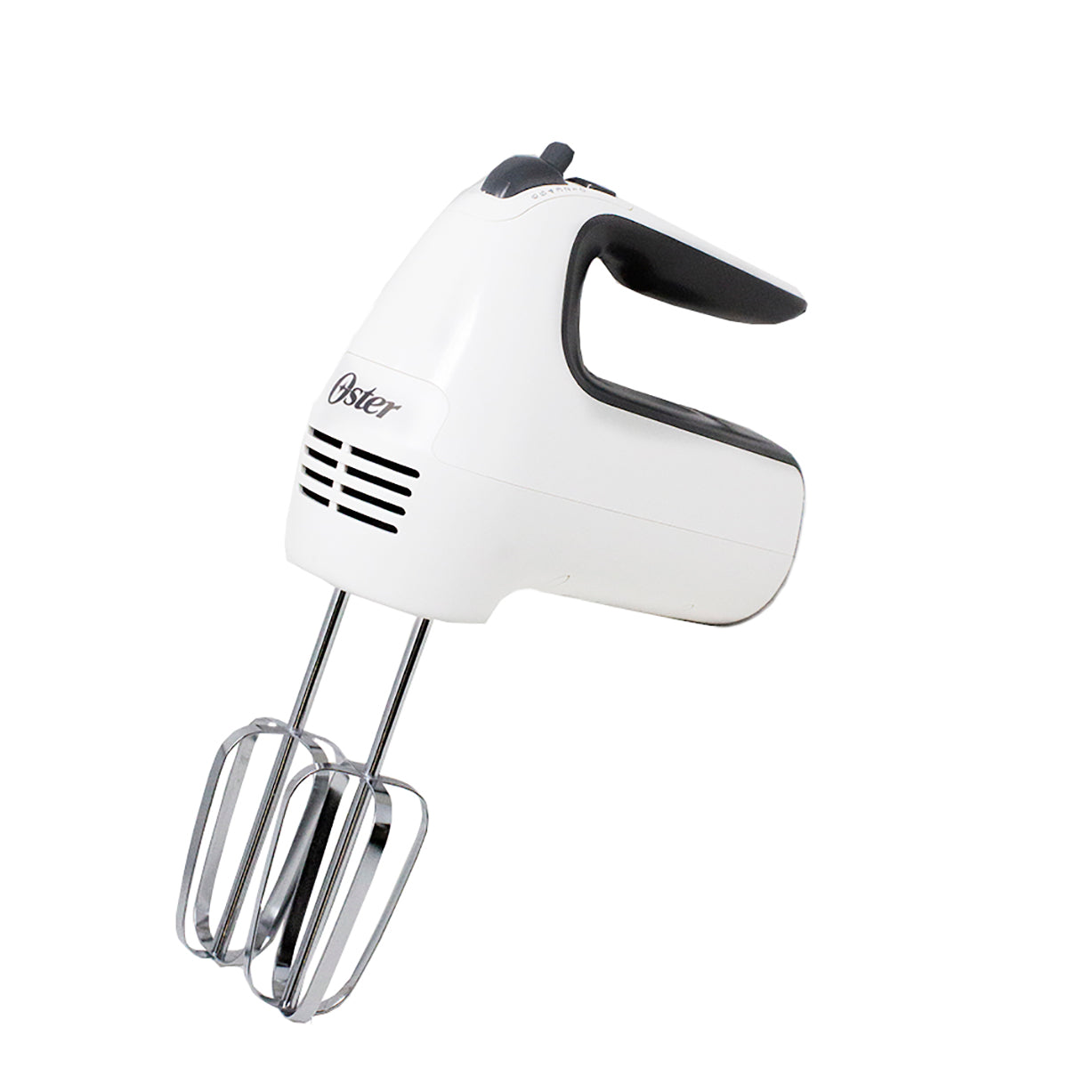 Batidora de mano 6 velocidades y Función Turbo Blanca Oster® FPSTHM3532 (Paquete de 4 Piezas)
