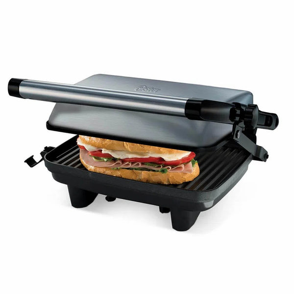 Parilla Para Panini 2 Panes con Antiadherente Plata Oster Ckstpa2880-013