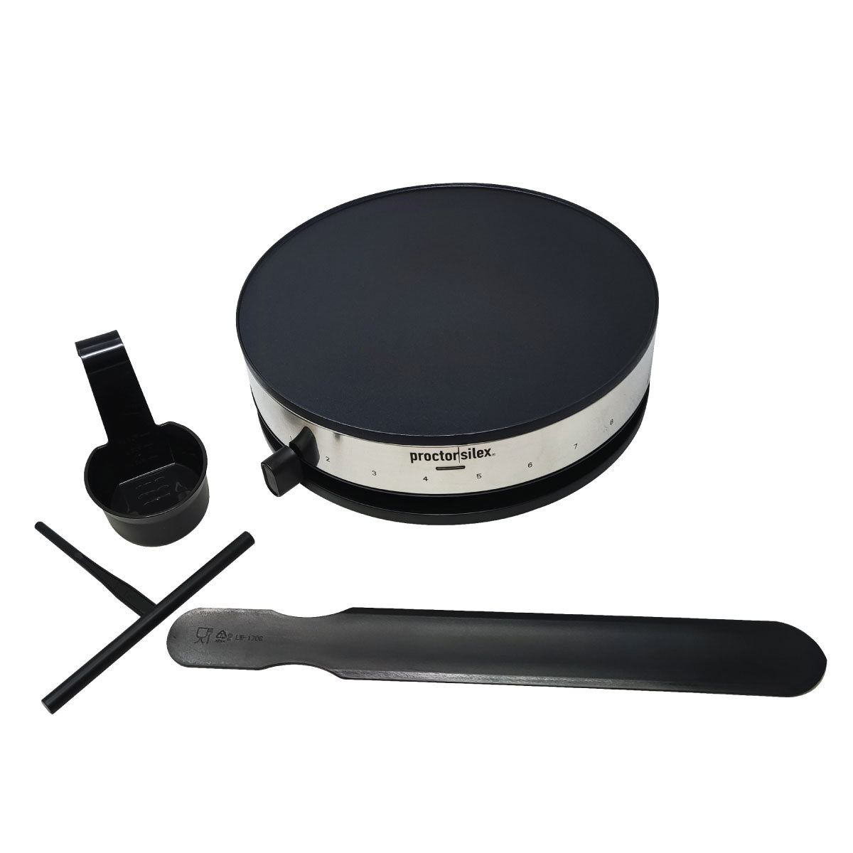 Crepera Eléctrica 13″ Con Accesorios Procotor Silex 38400