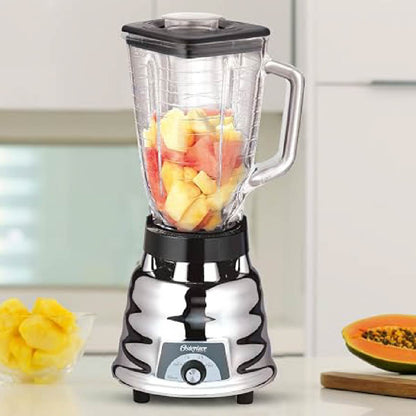 Licuadora 2 Velocidades Vaso Vidrio Metálica Oster 450-20